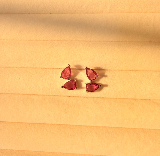 Blush Luxe Teardrop Earrings